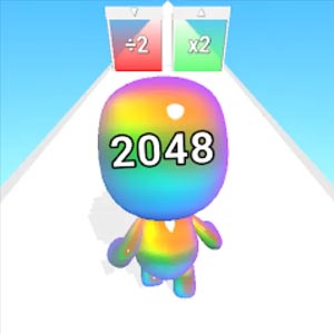 Man Runner 2048 game